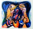 Elephants and Flowers